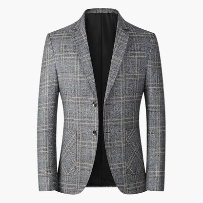 Herren Business Casual Sakko Modern Kariert – Eleganter Alltags- und Büro-Look