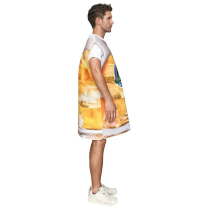 Beer Mug Costume Unisex – Funny Beer Festival Costume for Adults