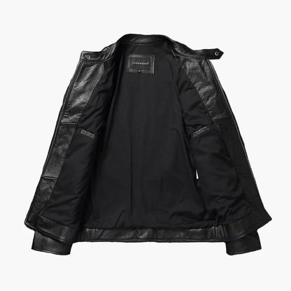 Men's biker jacket in classic motorcycle style – modern & urban