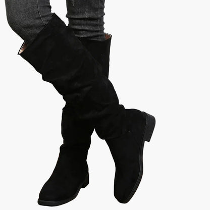Women's Knee-High Boots Comfortable Casual Look Fashionable