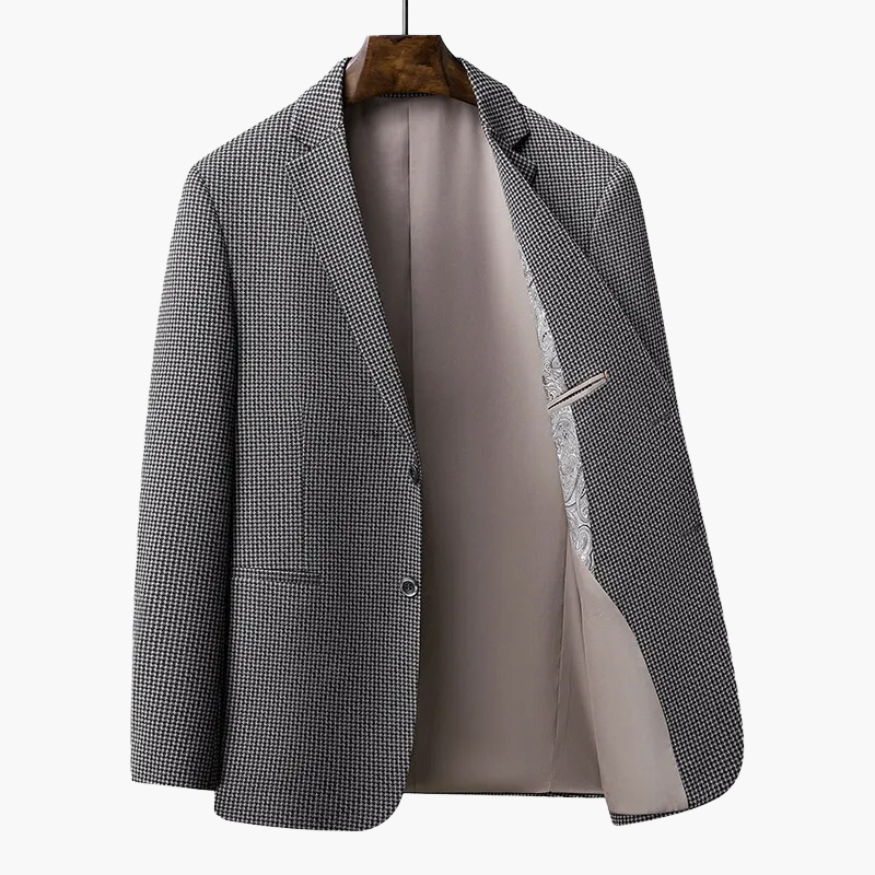 Men's Modern Business Blazer – Elegant Blazer for Office & Leisure