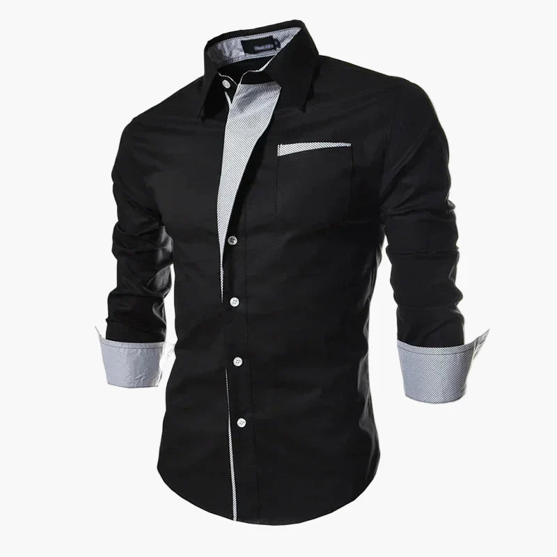 Men's Business Casual Shirt Modern Slim Fit – Stylish Shirt for Office and Everyday Use