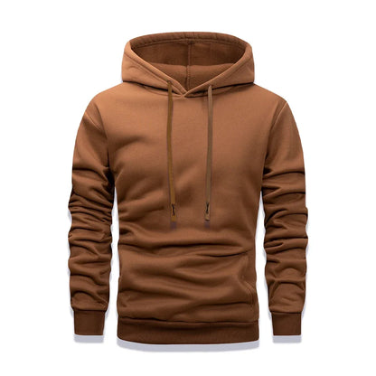 Unisex hoodie with kangaroo pocket and drawstring