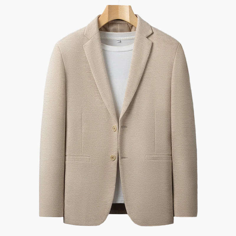 Men's Business Casual Blazer – Modern Jacket for Office & Leisure