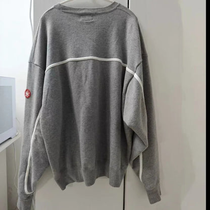 Unisex long-sleeve crew-neck sweatshirt with print