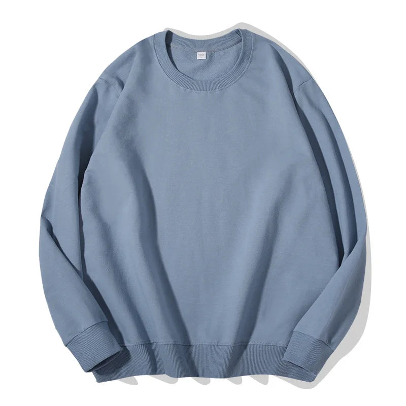 Unisex long-sleeve sweatshirt crew-neck sweater multicolored