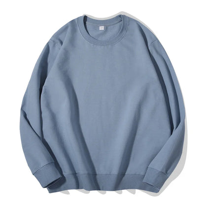 Unisex long-sleeve sweatshirt crew-neck sweater multicolored