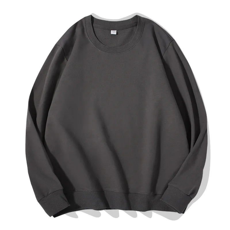Unisex long-sleeve sweatshirt crew-neck sweater multicolored
