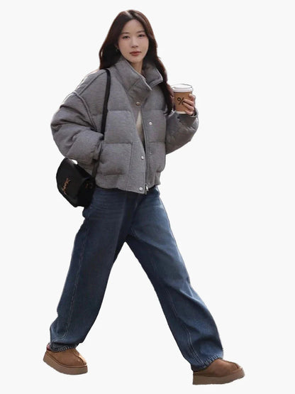 Damen Übergangsjacke im modernen Streetstyle – Ideal für Alltag und Freizeit