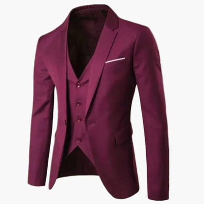 Elegant men's blazer – classic business and casual jacket