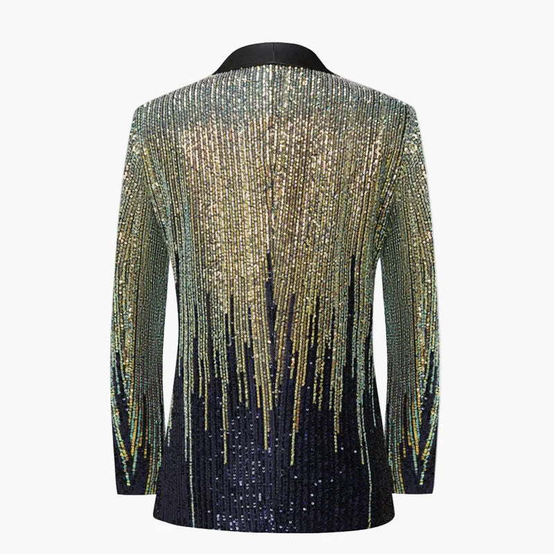 Men's Tuxedo Jacket – Sparkling, Modern, For Stage and Events, Extravagant Design