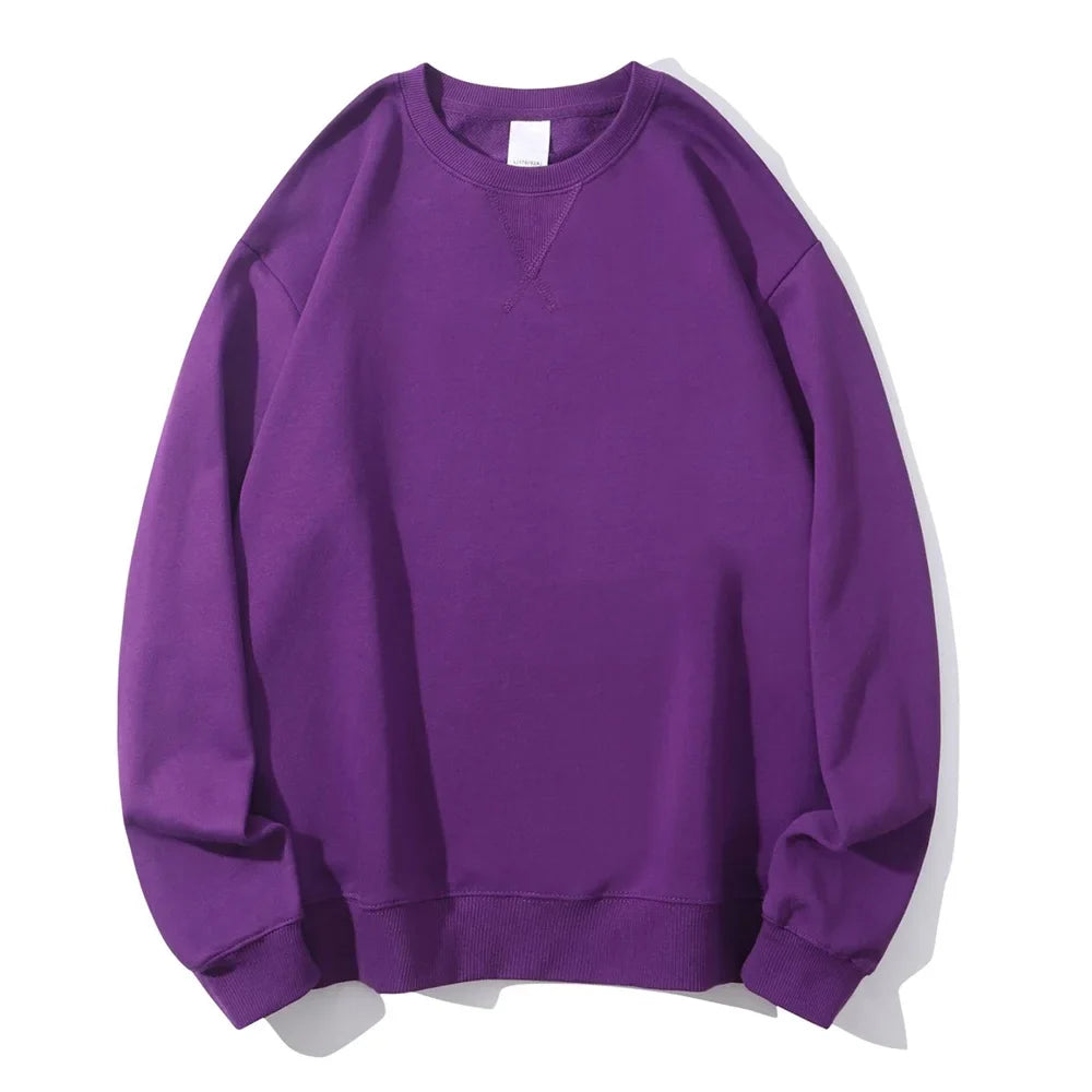 Unisex basic crew-neck sweatshirt gray