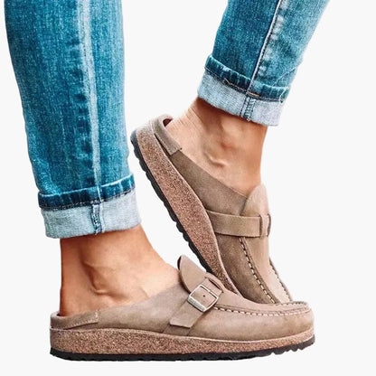 Damen Orthopädische Slip-On Pantoletten für Alltag & Freizeit – Bequeme Komfort-Schuhe