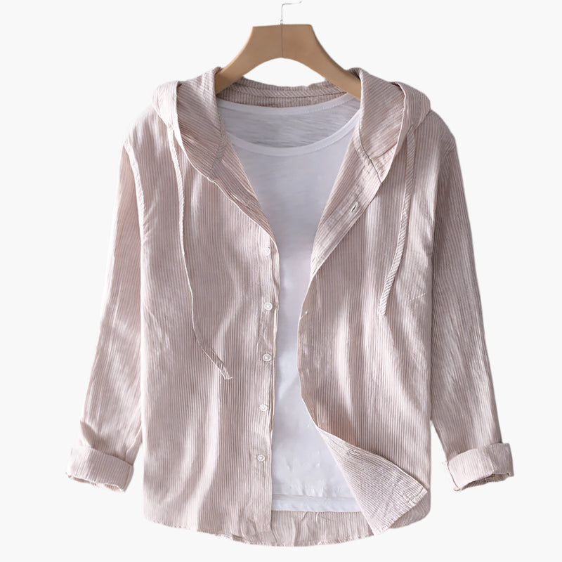 Women's Hoodie Blouse – Casual Long-Sleeve Blouse for Everyday, Office & Leisure