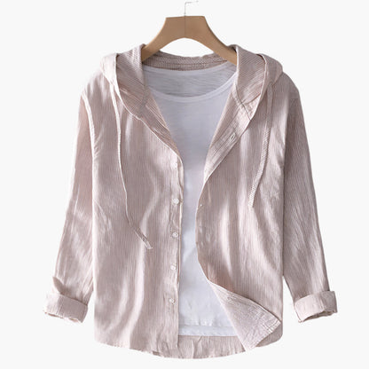 Women's Hoodie Blouse – Casual Long-Sleeve Blouse for Everyday, Office & Leisure