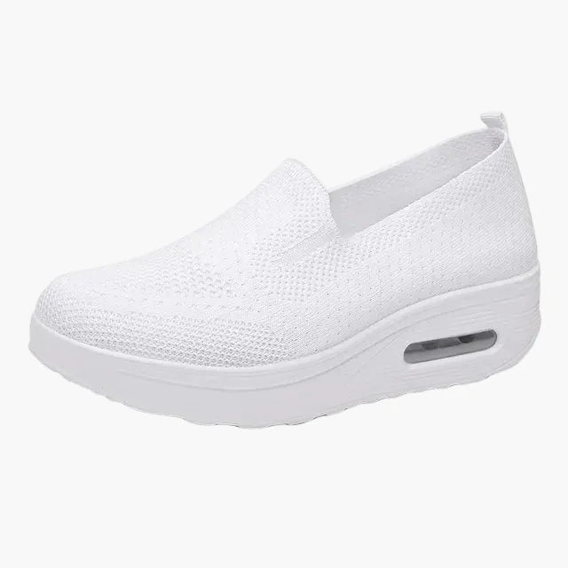 Women's slip-on casual shoes with comfortable sole and ergonomic support