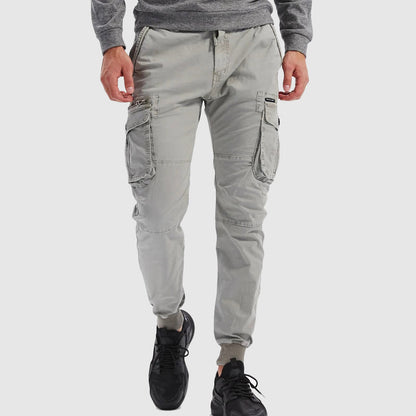Men's Tactical Work Pants – Streetwear Cargo Trousers with Side Pockets for Everyday and Outdoor Use