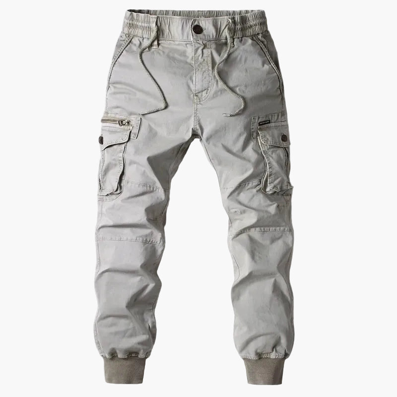 Men's Tactical Work Pants – Streetwear Cargo Trousers with Side Pockets for Everyday and Outdoor Use