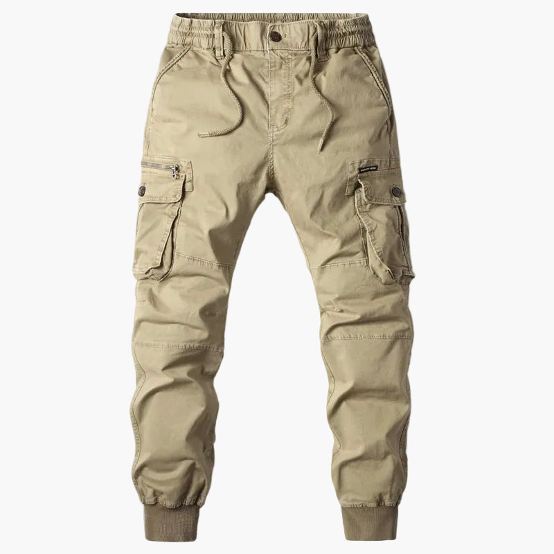 Men's Tactical Work Pants – Streetwear Cargo Trousers with Side Pockets for Everyday and Outdoor Use