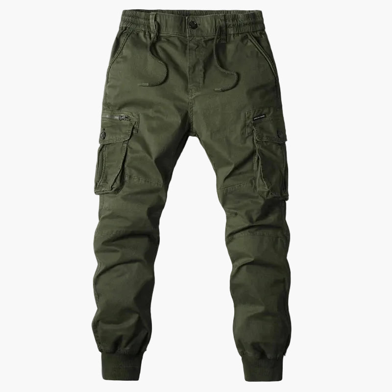 Men's Tactical Work Pants – Streetwear Cargo Trousers with Side Pockets for Everyday and Outdoor Use