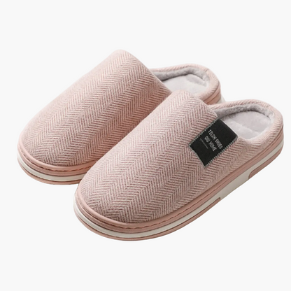 Men's Slippers Classic, Herringbone, Non-Slip, Comfort for Home