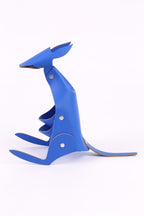 Bureau-organizer kangoeroe kunststof, model Amigos, blauw, voor pennen, notities en paperclips