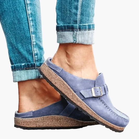 Damen Orthopädische Slip-On Pantoletten für Alltag & Freizeit – Bequeme Komfort-Schuhe