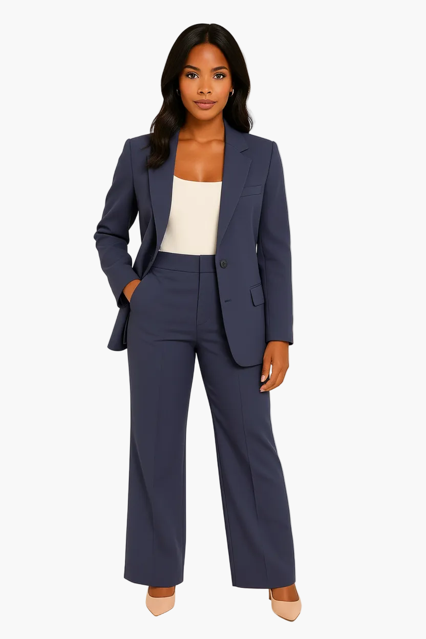 Damen Business Anzug Set – Moderner Blazer & Hose für Büro und formelle Anlässe