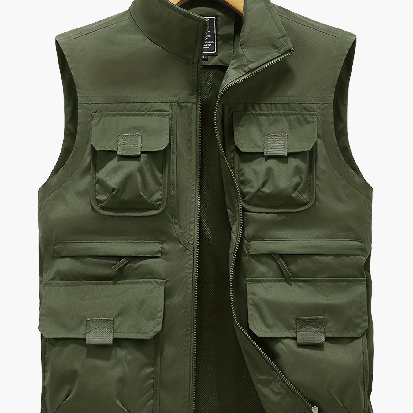 Men's Outdoor Utility Vest with Multiple Pockets for Leisure and Adventure