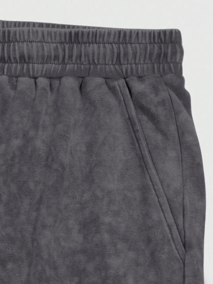 Herren Streetwear Shorts mit „Hustle“-Print – Lässige Urban Style Shorts für Alltag und Freizeit