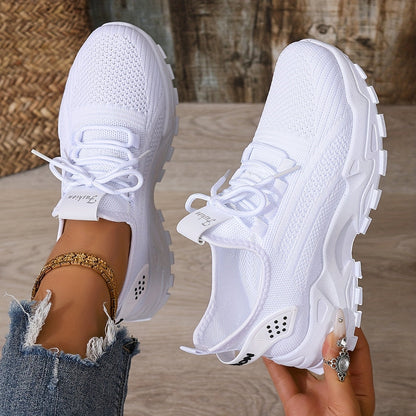 Damen Sneaker Freizeit Sportliche Laufschuhe Komfort Trend