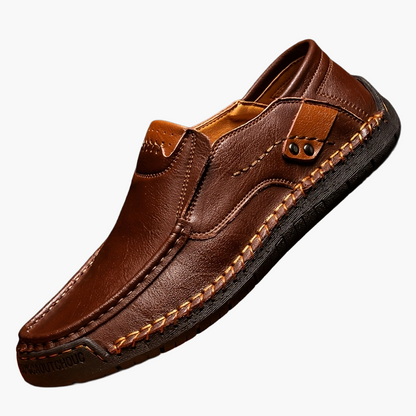 Men's Vintage-Style Moccasins – Comfortable Casual Shoes for Everyday and Office Use