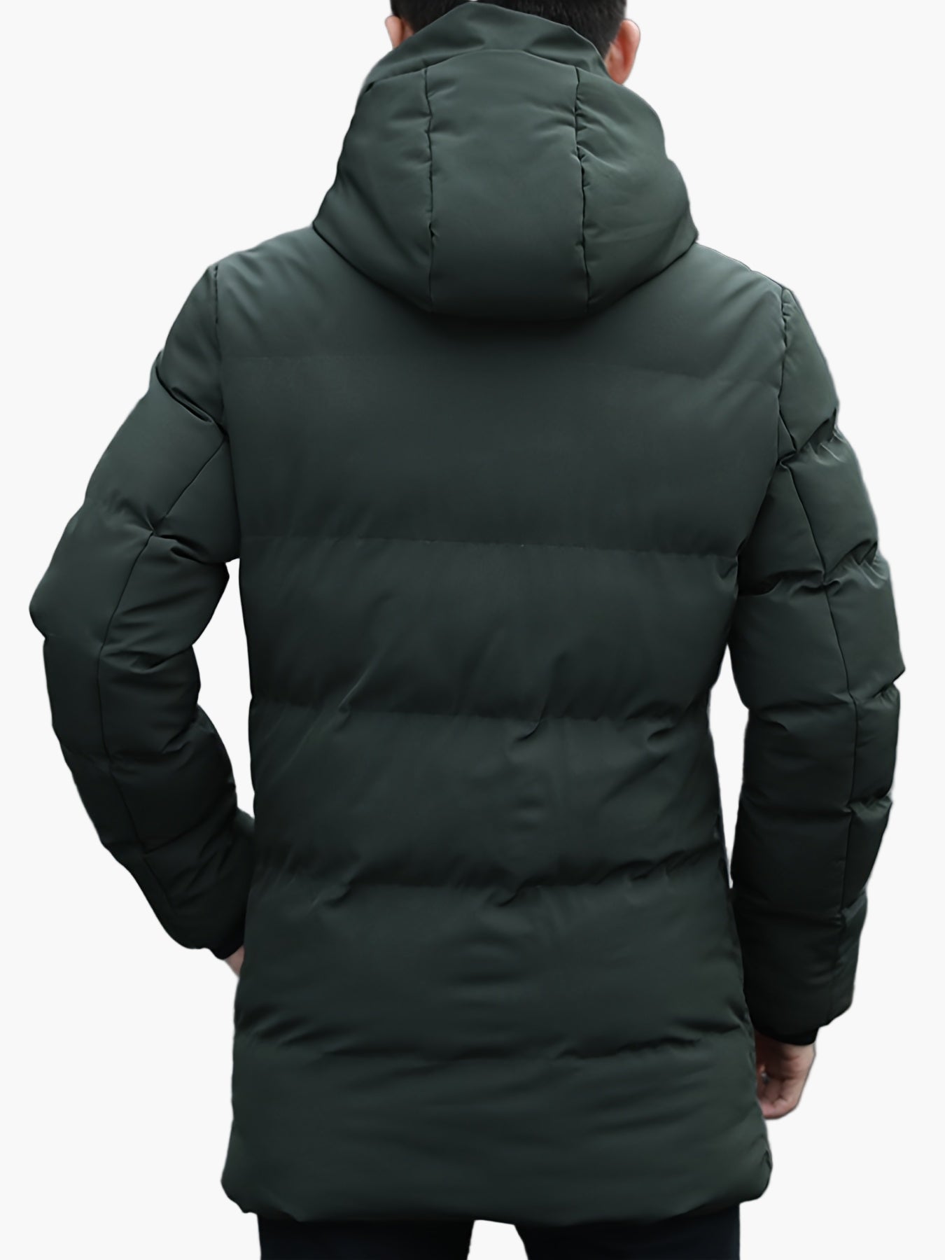 Herren Winter Steppjacke mit Kapuze – Modisch & Alltagstauglich