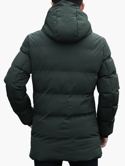 Herren Winter Steppjacke mit Kapuze – Modisch & Alltagstauglich