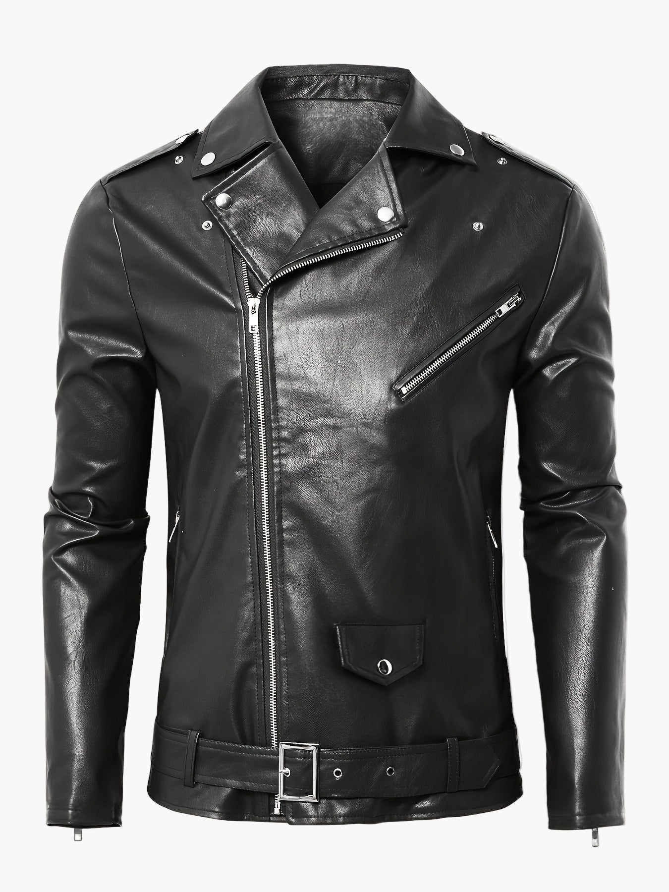 Men's Biker Jacket in Vintage Style – Perfect Jacket for Leisure & Streetwear
