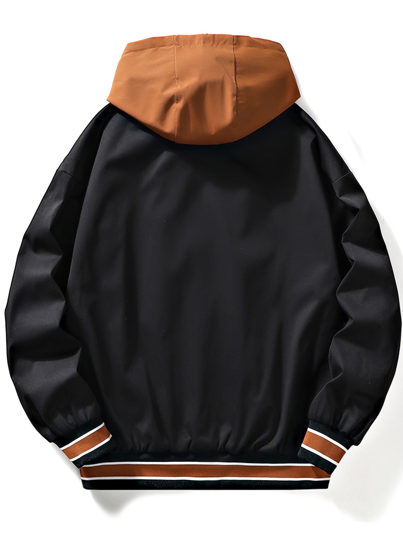 Men's varsity jacket with a hood and DREAMS lettering