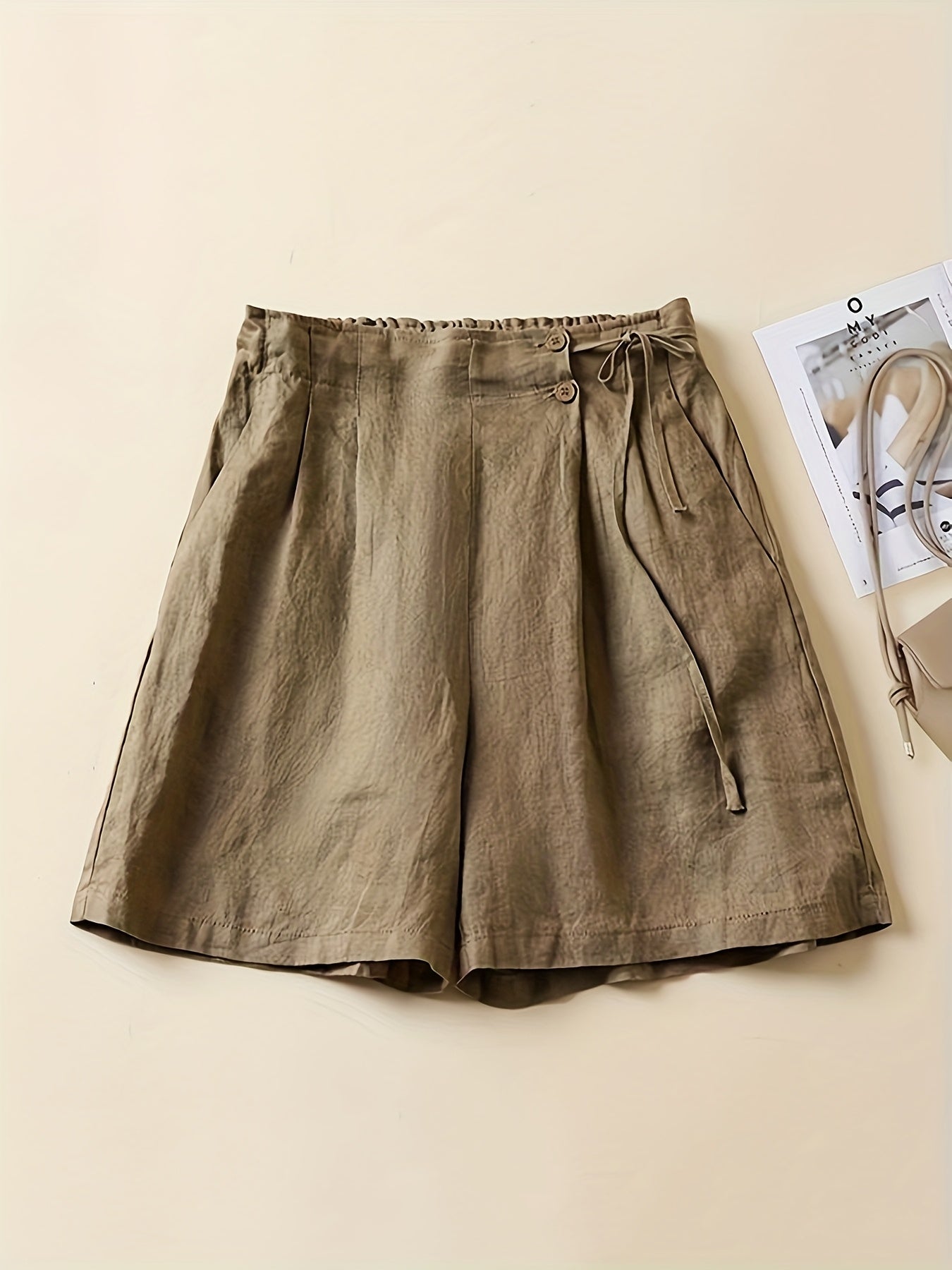 Women's High Waist Shorts in Casual Style – Perfect for Summer