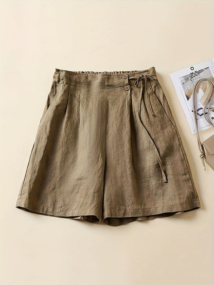 Women's High Waist Shorts in Casual Style – Perfect for Summer