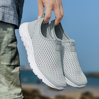Men's Slip-On Sports Shoes Breathable Casual and Training