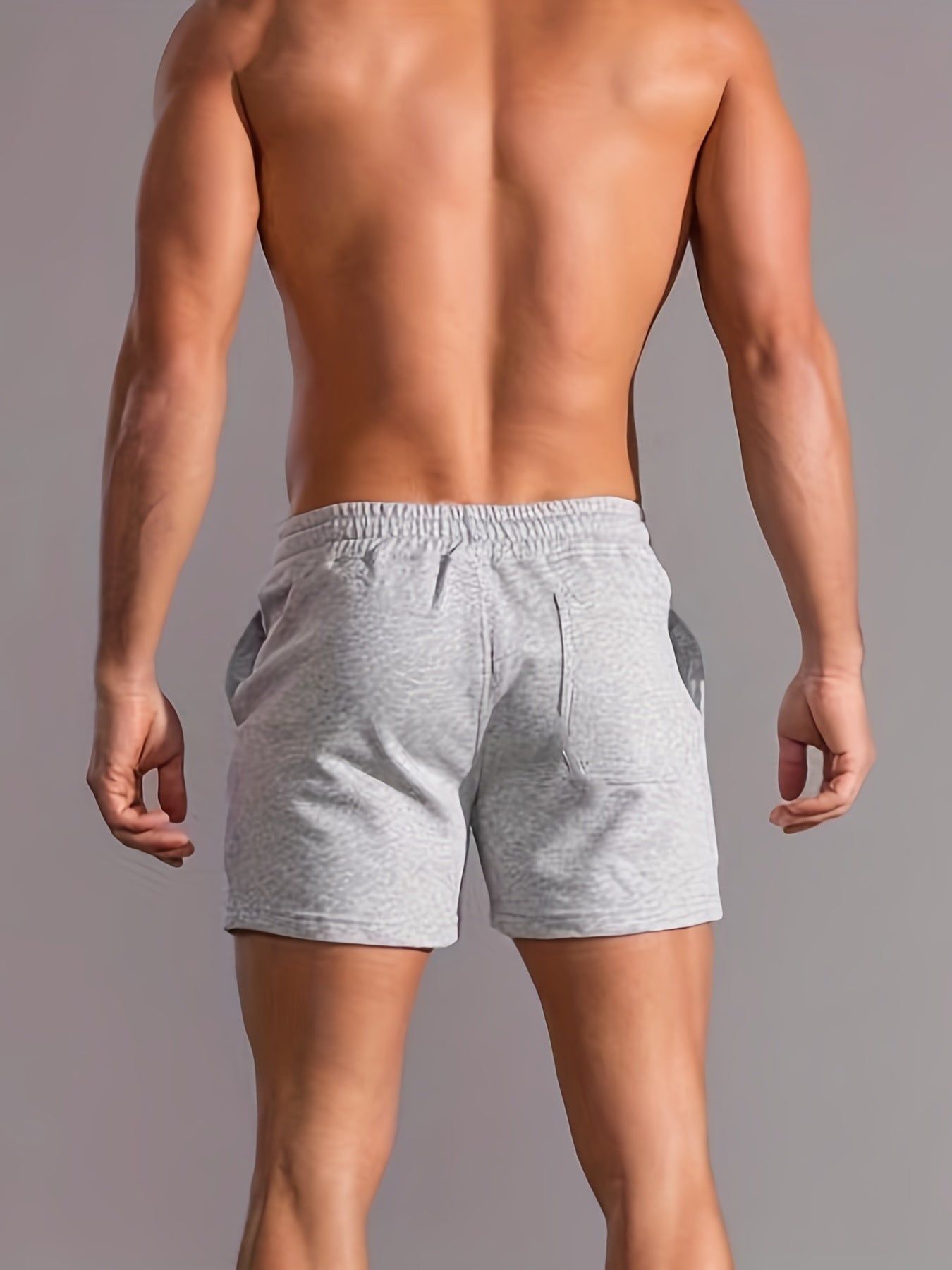 Men's Sport Shorts with Drawstring – Short Training Pants for Fitness, Leisure, and Workout