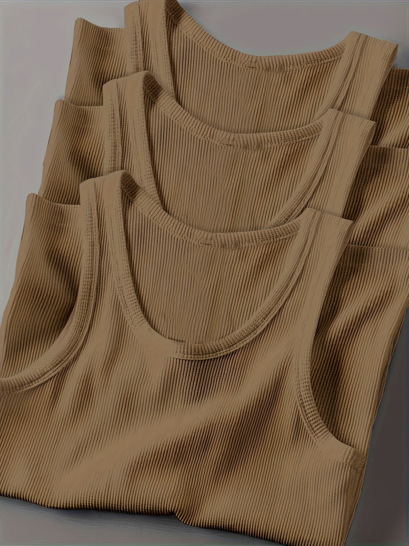 Men's Sporty Ribbed Tank Top – Modern Training and Casual Top