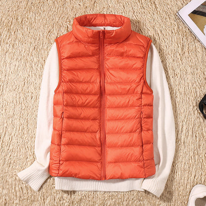 Women's Quilted Vest Light Down Vest Modern Outdoor Everyday