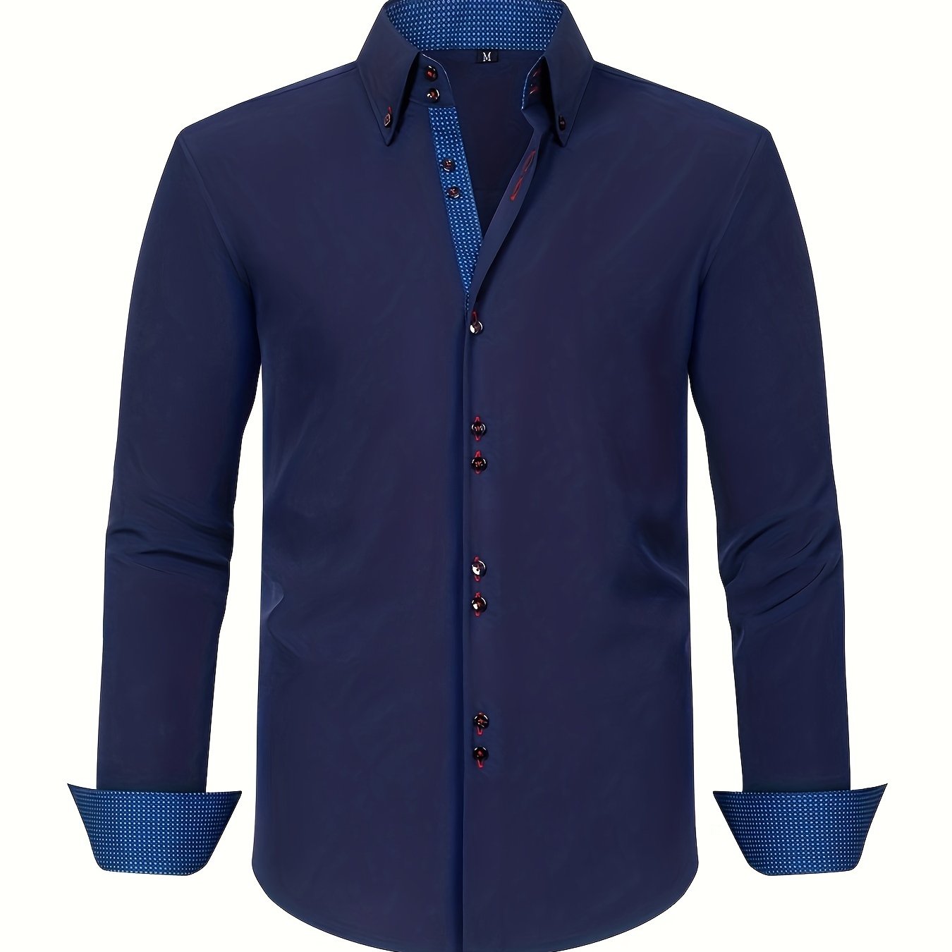 Men's Business Shirt Modern Fit – Elegant Style for Office & Leisure