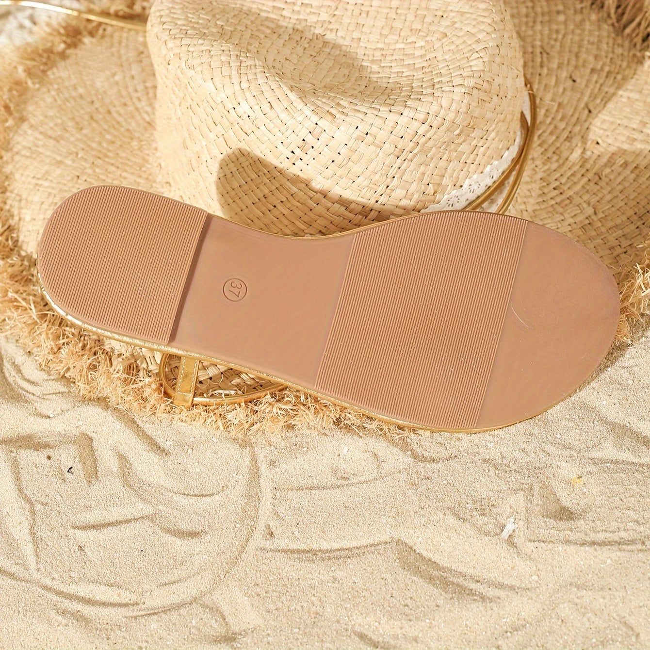 Damen Sandalen mit Schnürung – Elegante Gladiator Flats für Sommer und Strand