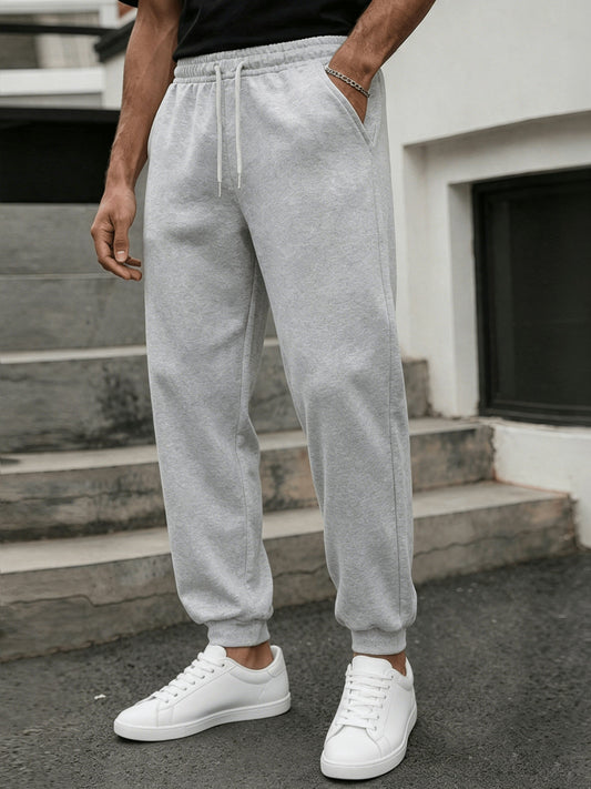 Herren Jogginghose für Freizeit und Sport – Bequemer Straight-Leg Schnitt mit Taschen