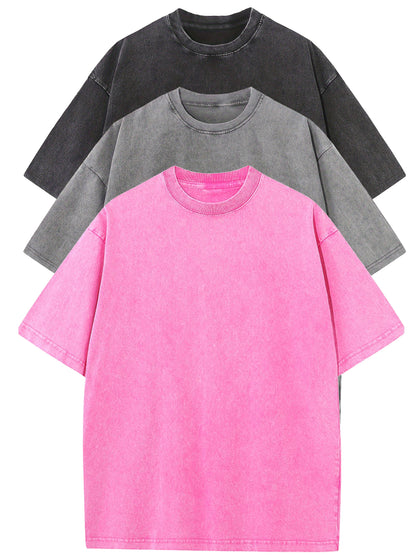 Herren Oversize T-Shirt 3er Pack – Trendiges Streetwear Basic für Freizeit & Alltag