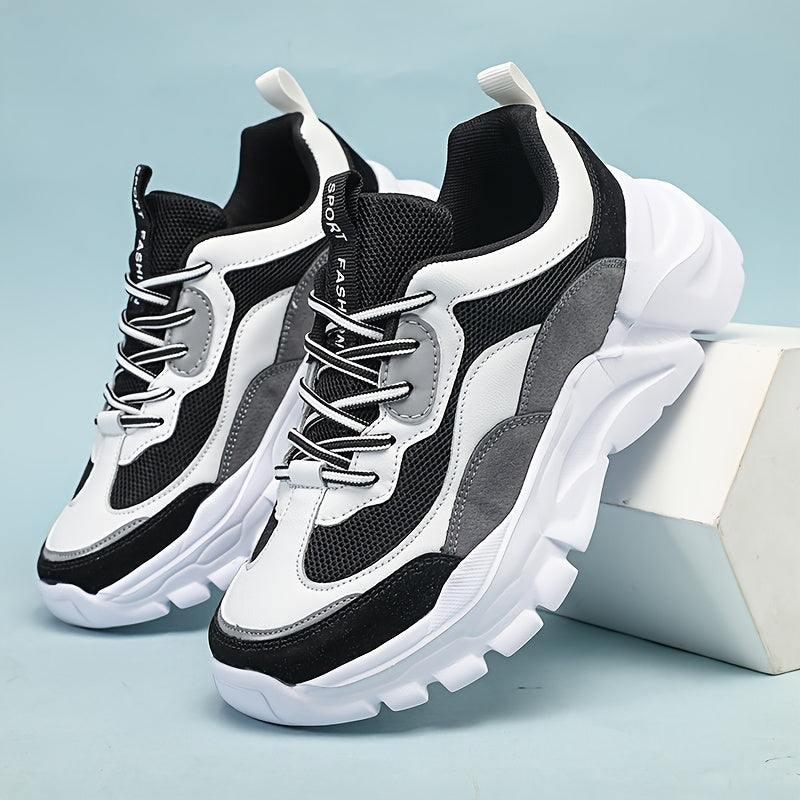Women's Chunky Sneakers in Trendy Design for Everyday and Leisure – Sporty Street Style