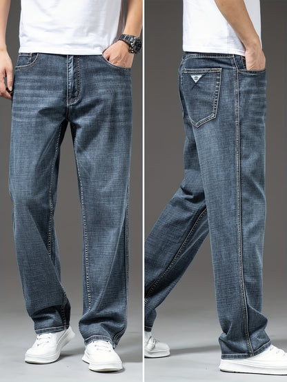 Men's Straight Jeans in Casual Look – Comfortable Leisure Pants with Modern Cut