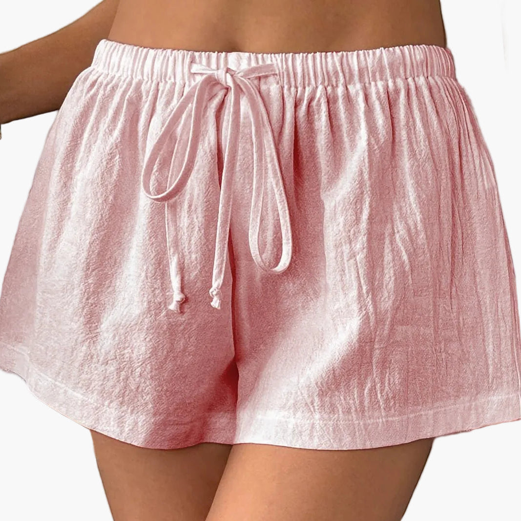 Damen Freizeitshorts mit Kordelzug für Alltag und Sommer