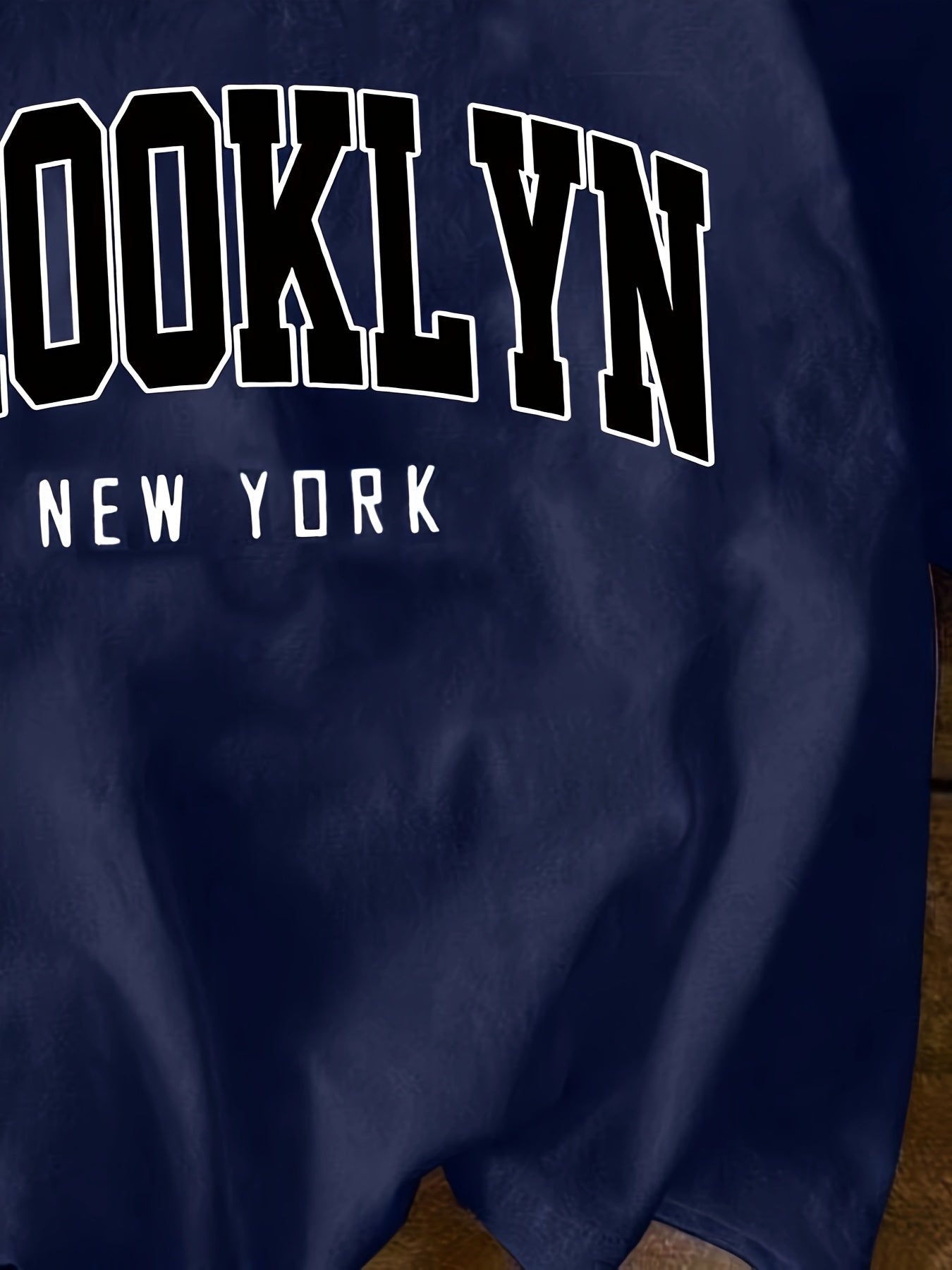 Women's Urban Streetwear T-Shirt "Brooklyn New York" – Casual College Style for Leisure and Everyday Wear